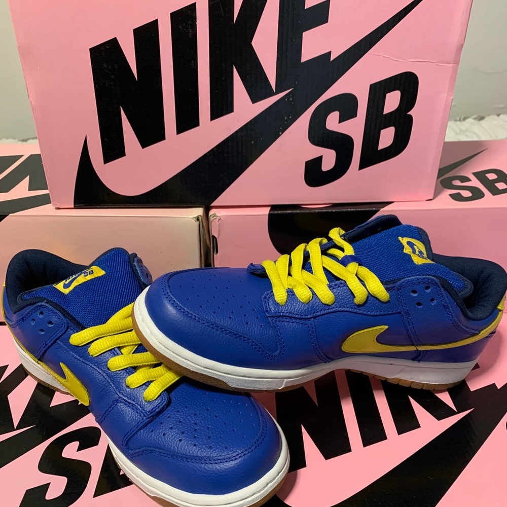 Nike SB Dunk Low Boca Jrs Sz 9.5 DS RARE 🔥